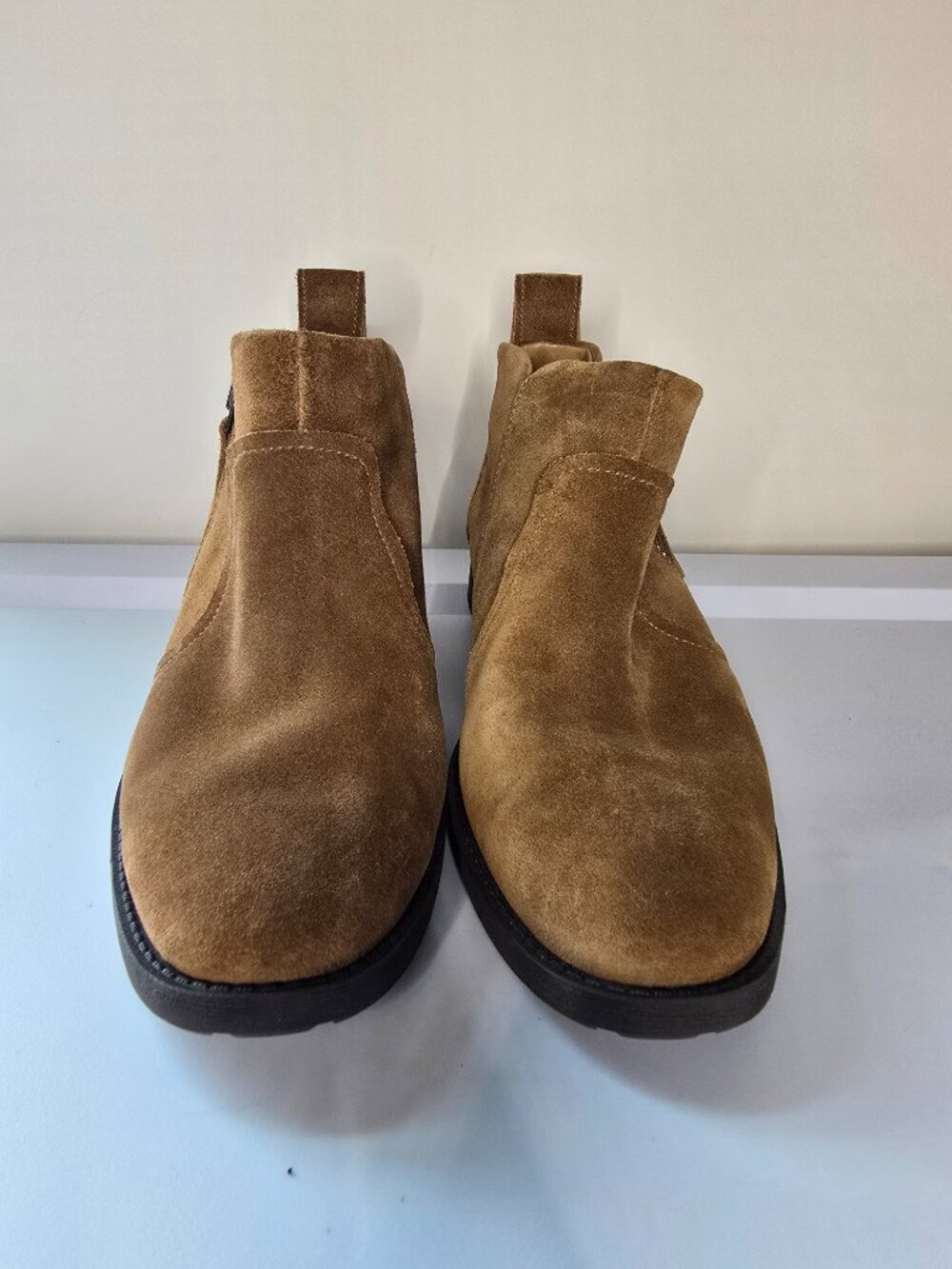 Ugg Women's Aureo Suede - Waterproof, Side Zip, Ankle Boot, Brown - Picture 5 of 7